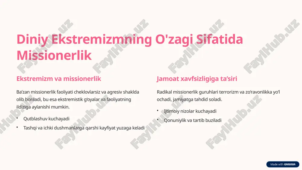 missionerlik va prozelitizmning ijtimoiy xavflari - Page 4