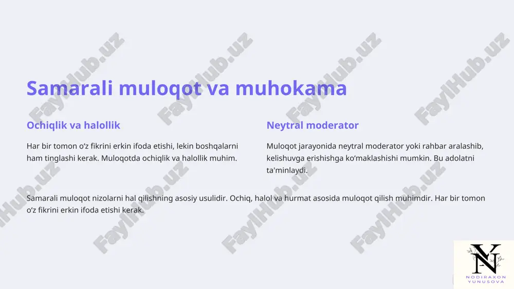 pedagogik jamoadagi nizolar va ularni bartaraf etish yo‘llari - Page 4