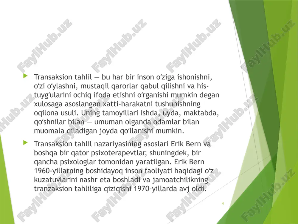 xoterapiyada tranzaksiyaviy tahlil. 2009. bern, e. odamlar oʻynaydigan oʻyinlar. oʻyin oʻynaydigan odamlar 2021. christiansen k., bilund p. biznesda tranzaksiya tahlili,2020-y /docprops/thumbnail.jpeg