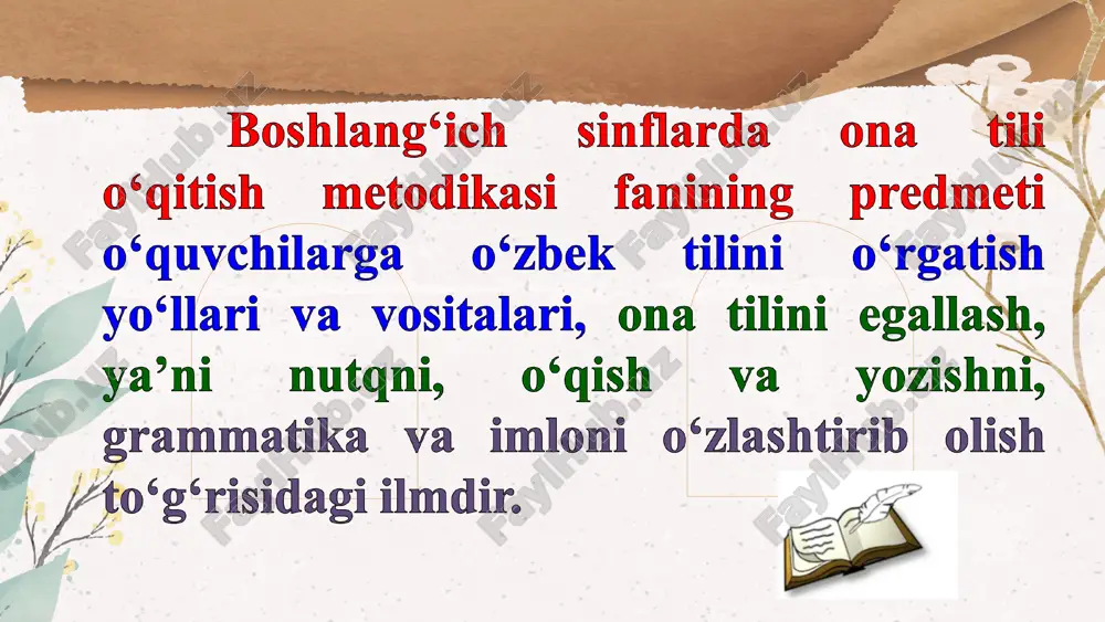 ona tili va o‘qish savodxonligini o‘qitish metodikasi - Page 4