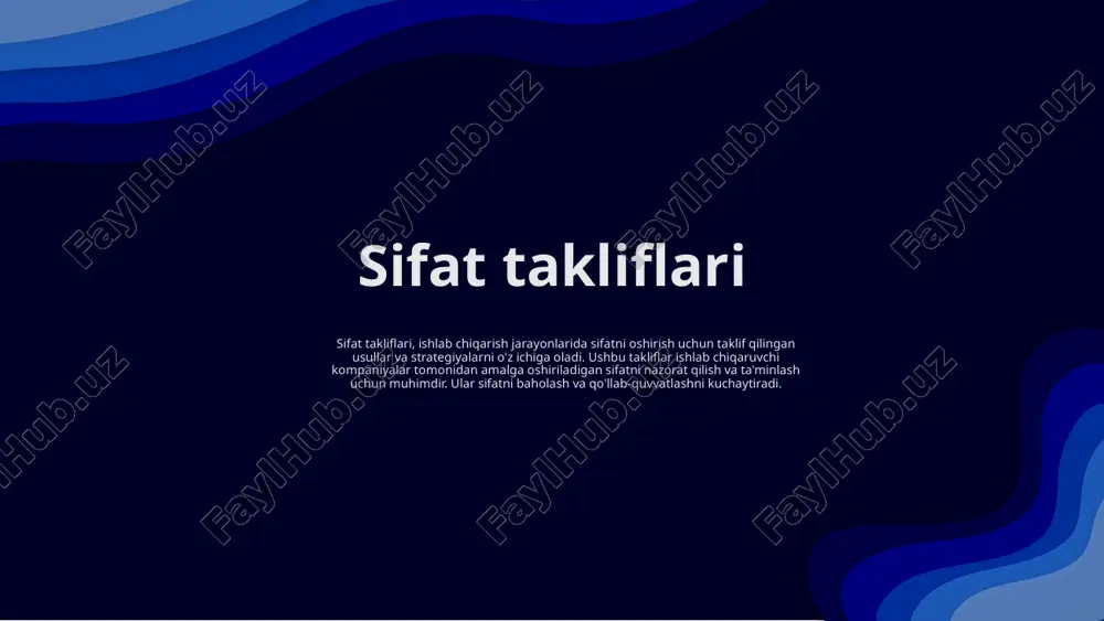 sifat mezonlari va ishlab chiqarish standartlari haqida ma'lumot - Page 4