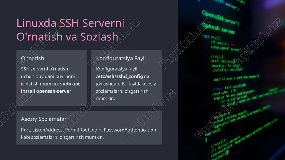 linux muhitida ssh orqali ajratilgan ruxsatlar - Page 4