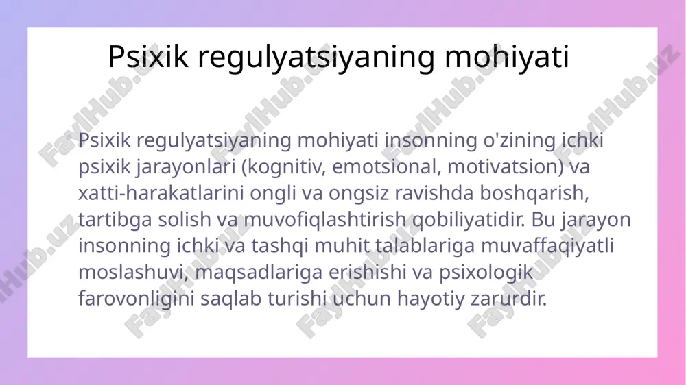 psixik faoliyatning psixologik regulyatsiyasi - Page 4