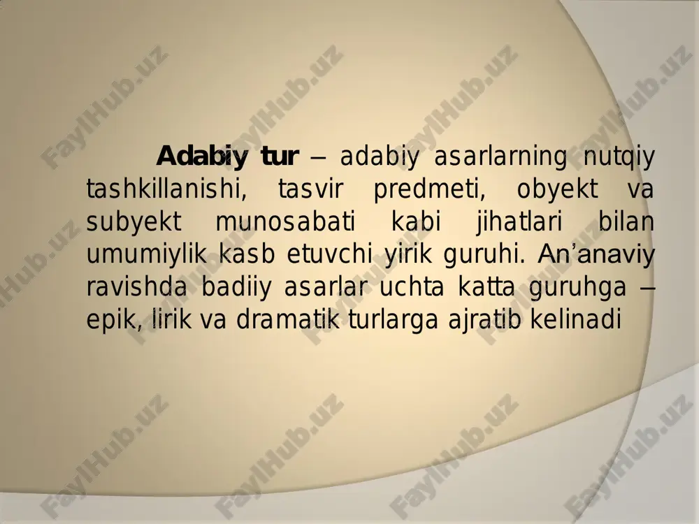 adabiy turlar tasnifi - Page 4