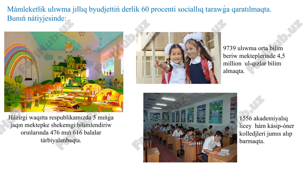 ózbekstan respublikasında bilimlendiriw tarawında ámelge asırılǵan reformalar - Page 4