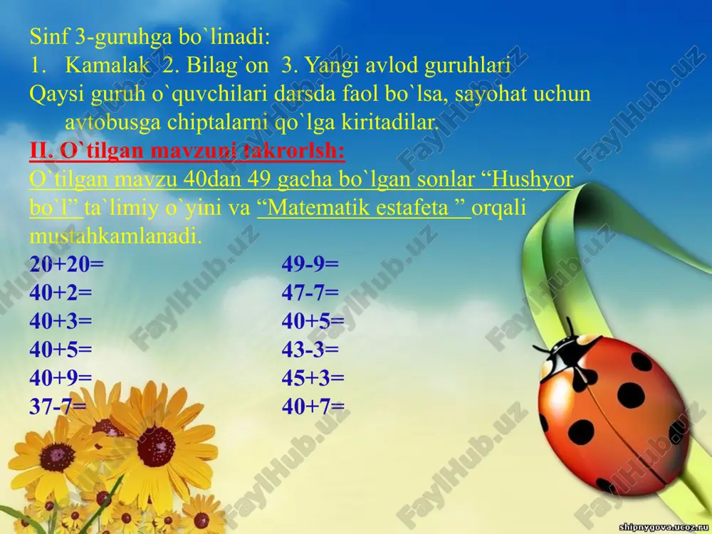 matematika fanidan dars - Page 4