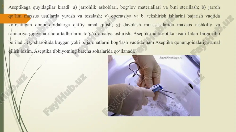aseptika va antiseptika - Page 4