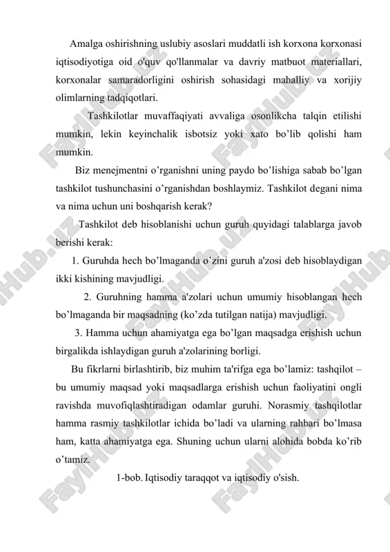 i.a.karimov avvaliqtisod keyin siyosat degan shiorni olg‘a surdik”. boshqacha qilib aytganda, iqtisodiyotning siyosatdan ustunligi nazarda tutiladi. iqtisodiy islohotlar siyosatdan ortda qolmasligi zarur. ikkinchi tamoyil – bu davlatning bosh islohotchi ekanligi. yangilanish va o‘zgarishlar siyosatini ishlab chiqish va ularni izchillik bilan amalga oshirishni davlat o‘z zimmasiga oladi. uchinchi tamoyil, o‘z navbatida jamiyat hayotida, barcha sohalarda qonunning ustuvorligi ta’minlanadi. aynan o‘zbekiston respublikasining 1992 yil 8 dekabrda qabul qilingan konstitutsiyasi ham umuminsoniy va milliy tamoyillarning mujassamlashgan yorqin namunasidir. to‘rtinchi tamoyil, bu aholining demografik vaziyati, ayniqsa, uning 60 foizidan ko‘prog‘ini yoshlar tashkil etganligi, kam ta’minlangan oilalarni, bolalarni, nafaqaho‘rlarni ijtimoiy himoyalash maqsadida kuchli ijtimoiy siyosat olib boriladi. beshinchi tamoyil – bu halqimiz an’analari, urf-odatlari hamda bozor iqtisodiyotining ob’ektiv qonun-qoidalarini hisobga olgan holda unga «shok terapiyasi» asosida emas, balki evolyusion tadrijiy asosda, puhta o‘ylab bosqichma-bosqich o‘tish nazarda tutiladi. o’zbekiston mustaqillik yillarida demokratik jamiyatga o’tishning uchta bosqichini bosib o’tdi. ularning birinchisi, birinchi prezident islom karimov tomonidan o’zbekiston …