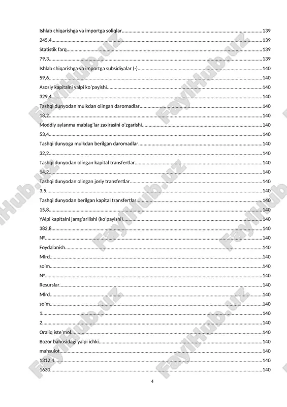 ga oshiriladi: korxonalar xom ashyo va materiallar sotib oladilar, har xil mahsulotlar ishlab chiqaradilar, xodimlarga ish haqqi va davlatga soliqlar to`laydilar, banklardan qarzlar oladilar, bo`sh qolgan mablag’larni mashina va uskunalarga investitsiya qiladilar va h.k. iqtisodiy jarayonlarda korxonalardan tashqari quyidagi xo`jalik yurituvchi sub`ektlar, masalan, moliyaviy tashkilotlar (banklar, investitsion fondlar, sug’urta kompaniyalari va h.k.), davlatni boshqaruv organlari, uy xo`jaliklari, har xil notijorat tashkilotlar (kasaba uyushmalar, siyosiy, diniy tashkilotlar va h.k.) ham qatnashadilar. ular ham tovar va xizmatlar, pullar, kreditlar, aktsiyalar va boshqa moliyaviy vositalar bilan har xil operatsiyalarni amalga oshiradilar. bundagi barcha xo`jalik yurituvchi sub`ektlar o`zaro birgalikda faoliyat olib boradilar, yangi qiymat yaratish jarayonida tovarlar, xizmatlar va aktivlar bilan almashadilar. iqtisodiyotda yuz berayotgan hodisalarni va iqtisodiy jarayonlarning muhim natijalarini bilish maqsadida avvalo xo`jalik yurituvchi sub`ektlar haqidagi ma`lumotlarni, ular amalga oshirgan operatsiyalari, ularning aktiv va passivlari haqidagi ma`lumotlarni tartibga solish lozim bo`ladi. bunday tartibga solish mht doirasida maxsus qoidalar va jarayonlar asosida amalga …