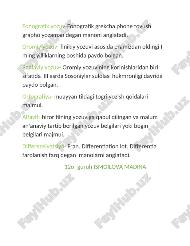 yozuv va uning rivojlanish bosqichlari - Page 4