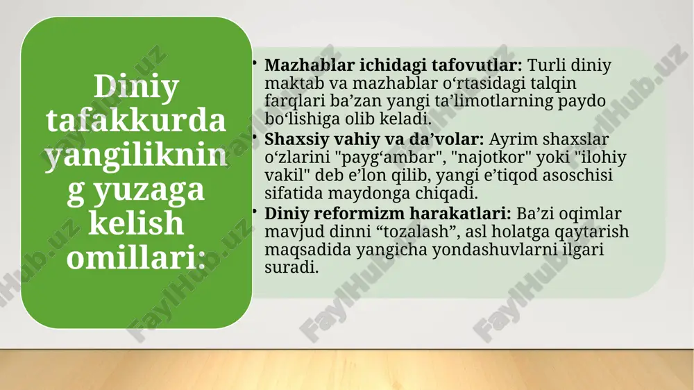 yangi diniy taʼlimotlar va sektalar - Page 4
