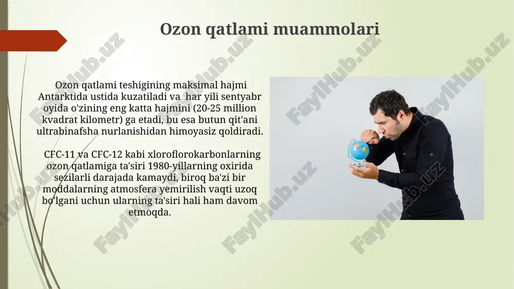 ozon qatlami muammolari - Page 4