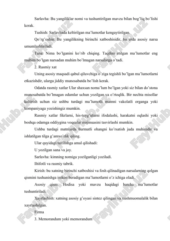 olatini tavsiflashda keng qo’llaniladigan matn turidir. bu ma’lumotli matn bo’lgani uchun, uning o’quvchisini ishontirish uchun mo’ljallanmaganligini ta’kidlash kerak. biroq, ushbu turdagi matnda o’quvchini aniq maqsadga yo’naltirish uchun tavsiyalar kiritilishi mumkin. axborotli matnlarning barcha xususiyatlariga ega bo’lishiga qaramay, u belgilangan tuzilishga ega emas. biroq, ularning ko’pchiligida quyidagi elementlarni topish mumkin: sana malaka asosiy qism: bu ma’lumotni ochish matni bo’lgani uchun, iloji boricha ko’proq ma’lumotni va eng ob’ektiv tarzda o’z ichiga olishi juda muhimdir. media madaniyati madaniyatshunoslikda media madaniyat deganda 20-asrda ommaviy axborot vositalari taʼsirida paydo bo’lgan va shakllangan zamonaviy g’arb kapitalistik jamiyati tushuniladi. [1] [2] [3] bu atama ommaviy axborot vositalarining nafaqat jamoatchilik fikriga, balki did va qadriyatlarga ham ko’rsatadigan umumiy taʼsiri va intellektual taʼsirini anglatadi. muqobil atama, ommaviy madaniyat, xx asrgacha ommaviy sanʼatda bo’lgani kabi, bunday madaniyatning o’z-o’zidan ommaning o’zida paydo bo’lishini anglatadi. [4] „mediamadaniyat“ iborasi esa bunday madaniyat ommaviy axborot vositalarining mahsuli ekanligini bildiradi. ommaviy axborot vositalari, reklama va …