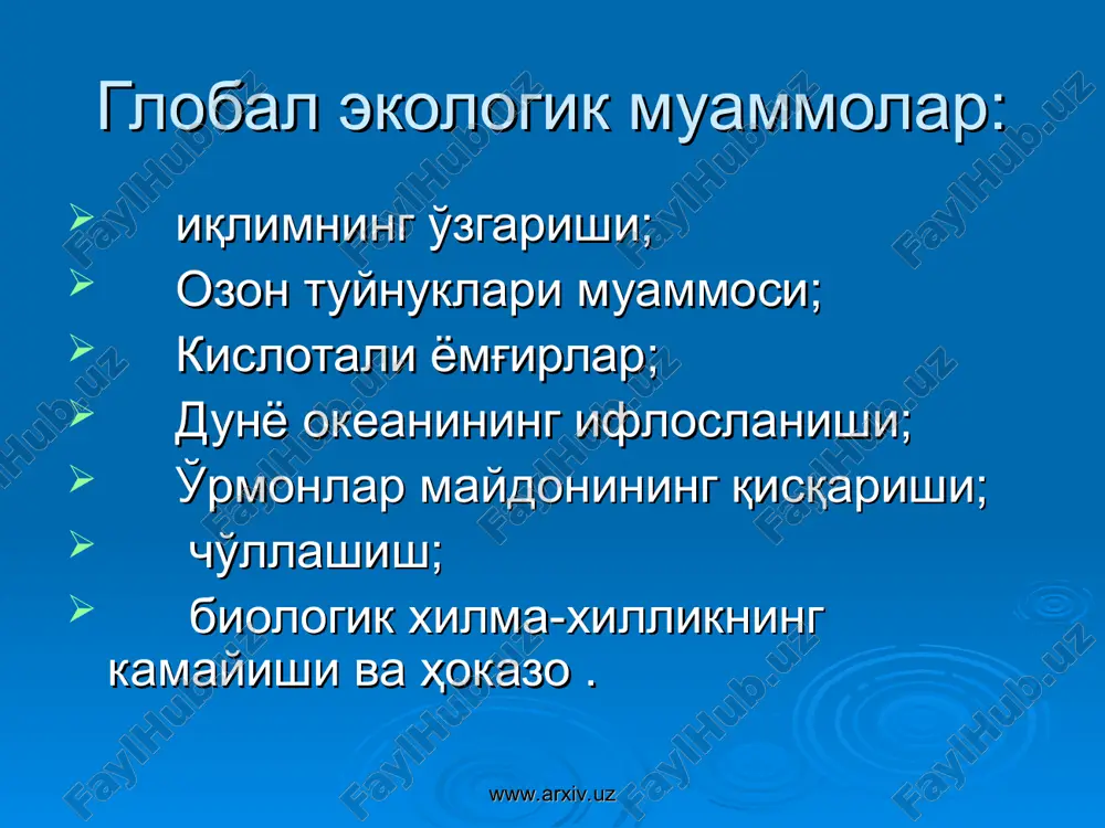 ekologik muammolar - Page 4
