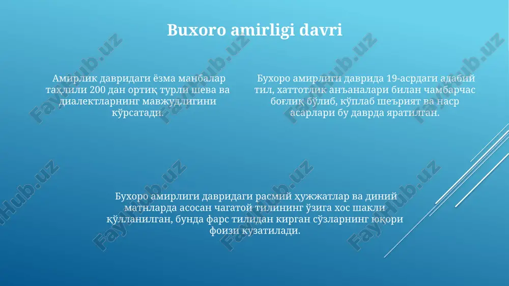 o’zbek tilining taraqqiyot bosqichlari - Page 4