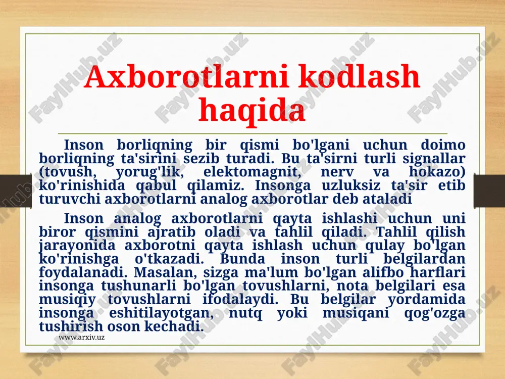 axborotlarni kodlash - Page 4
