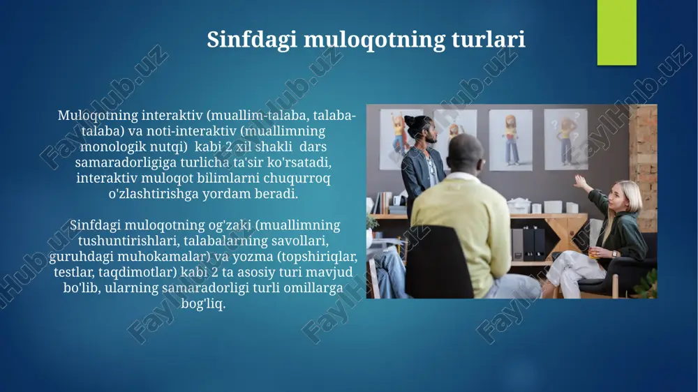 o'qituvchi faoliyatida muloqot madaniyati va psixologiyasi - Page 4