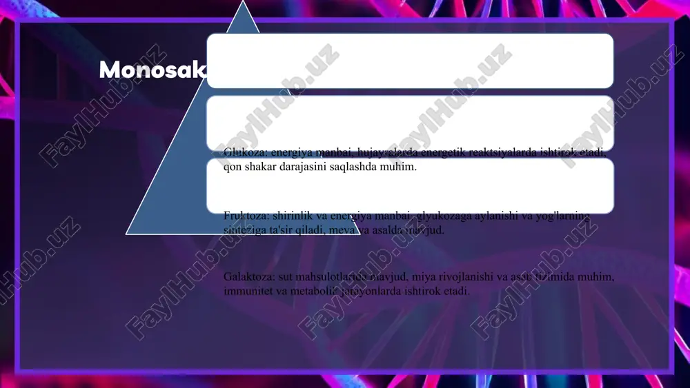 uglevodlar almashinuvi va funksiyalari - Page 4