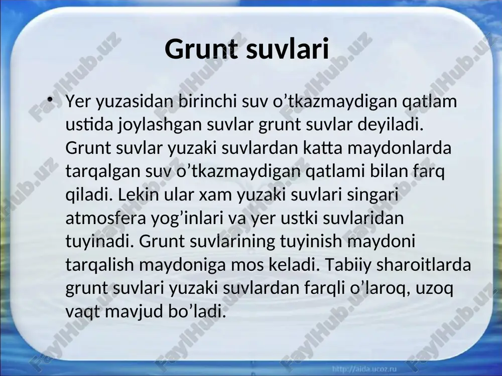 yer osti suvlari - Page 4