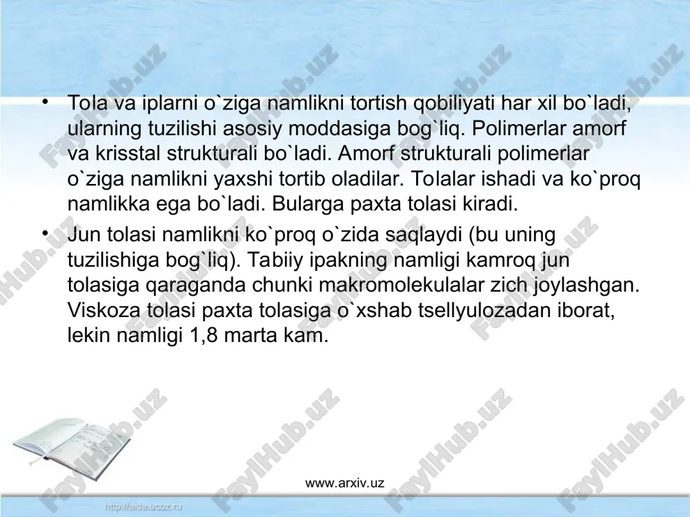 namlik va uning ahamiyati - Page 4