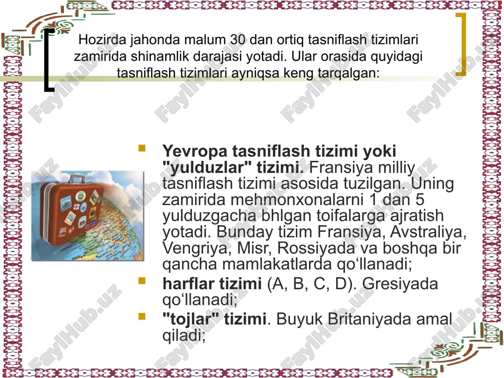 mehmonxonalarni tasniflash tizimi - Page 4