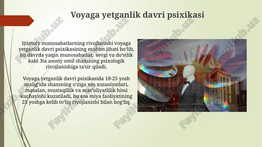 psixik rivojlanish va uni davrlashtirish muammosi - Page 4