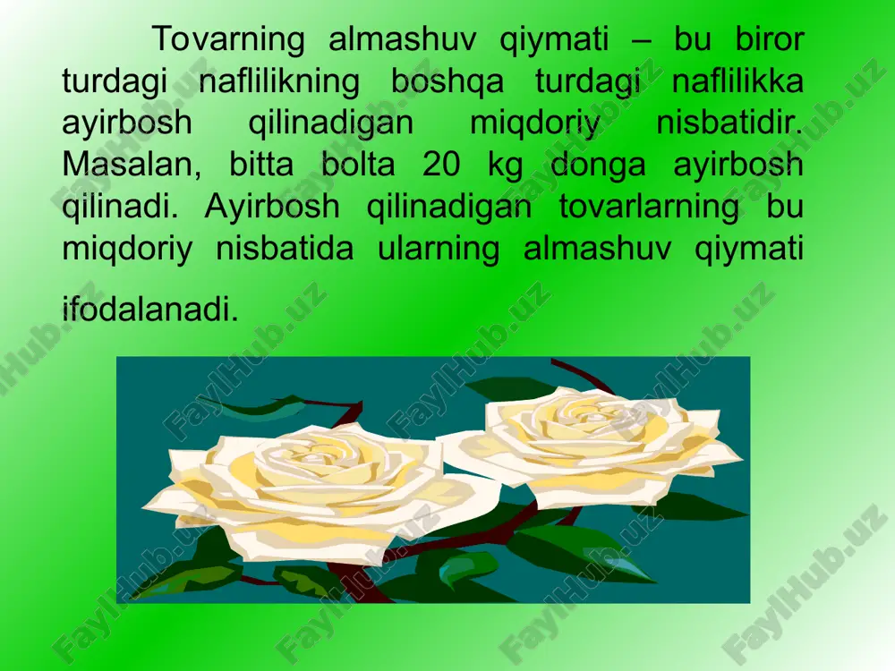 tovar va uning xususiyatlari - Page 4