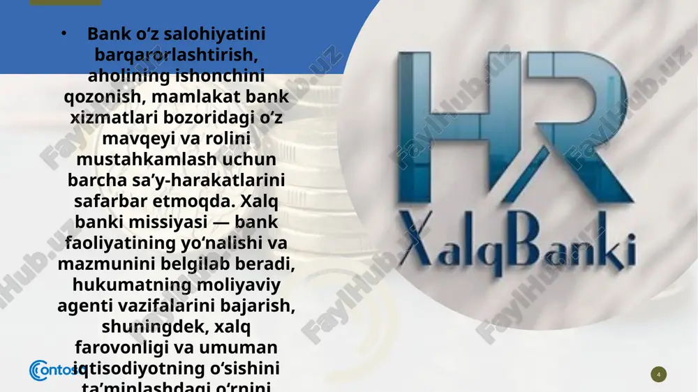eng); 5. „transkapitalbank“dan 18 mln. aqsh dollarlik kredit liniya mablag‘lari; 6. yaponiyaning „yaponiya xalqaro hamkorlik agenligi (jica)“dan 30 mln. aqsh dollar; 7. qozog‘istonning „first heartland jýsan bank“ bankidan savdoni moliyalashtirish bo‘yicha 5 mln aqsh dollarlik kredit liniya mablag‘lari jalb qilindi; 17 8. „icbc standard bank plc“dan 25 mln aqsh dollari miqdorida kredit olindi; 9. „deutsche bank“dan 150 mln aqsh dollari miqdorida kredit olindi. joriy yilda bank tomonidan quyidagi xorijiy kredit liniyalarni jalb qilish bo‘yicha ishlar olib borildi. jumladan; — „raiffeisen bank international ag“ (avstriya) banki bilan 1 aprelda loyihalarni moliyalashtirish doirasida qiymati 50 mln yevro miqdoridagi bosh kelishuv imzolandi. (60 mln aqsh doll. ekv.) mazkur mablag‘lar hisobidan jami 11 mln. aqsh dollar miqdoridagi nooziq-ovqat sanoat sohasidagi loyihalar moliyalashtirildi. — pjsc „sovcombank“ (rossiya) banki bilan 6 aprelda milliy valyutada 419 mlrd. so‘m miqdorida mablag‘ olish bo‘yicha 4 yillik kredit shartnomasi imzolandi. (40 mln aqsh doll. ekv.) jalb qilingan mablag‘ filiallar tomonidan …