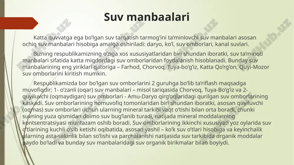 oqova suvlarni tozalash usullari - Page 4