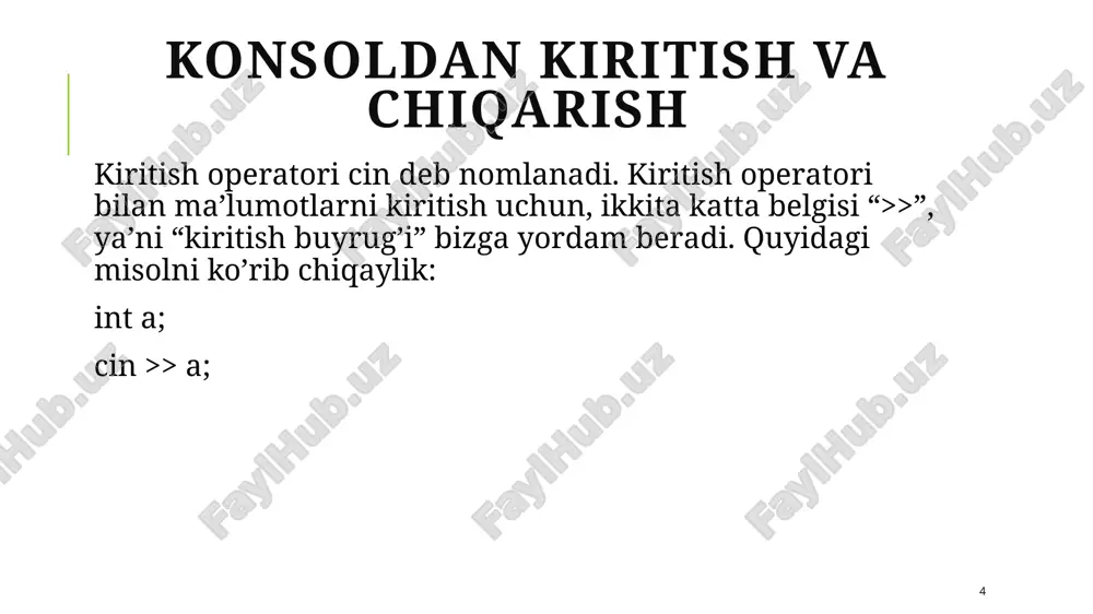 dasturlash tillarining tuzilmasi - Page 4