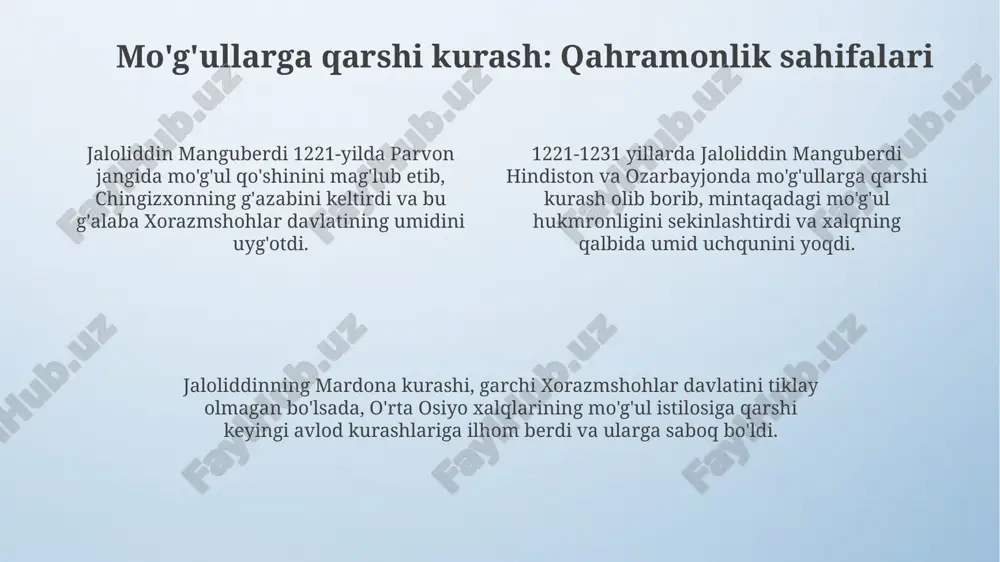 jaloliddin manguberdi – vatan himoyachisi - Page 4