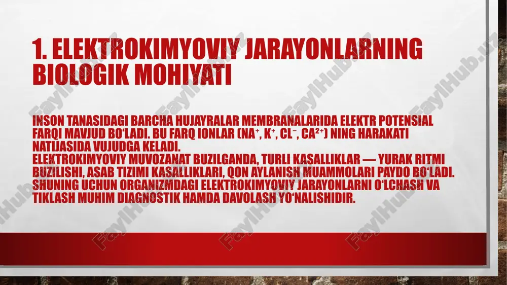 elektrokimyoviy davolash va diagnostika usullari - Page 4