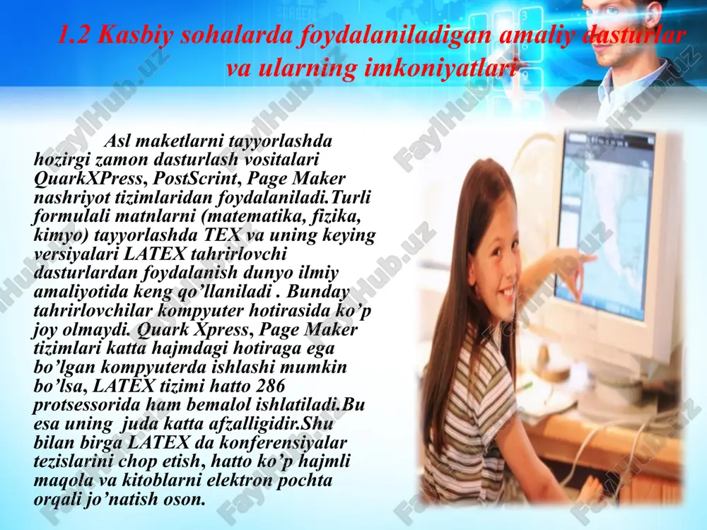 amaliy dasturlar paketi va uning klassifikatsiyasi - Page 4