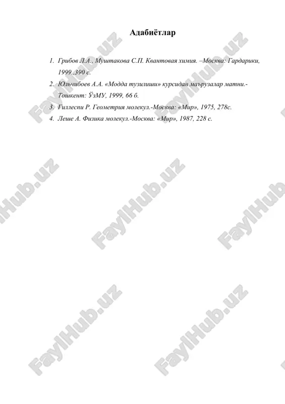 modda tuzilishi fanining maqsad va vazifalari - Page 4
