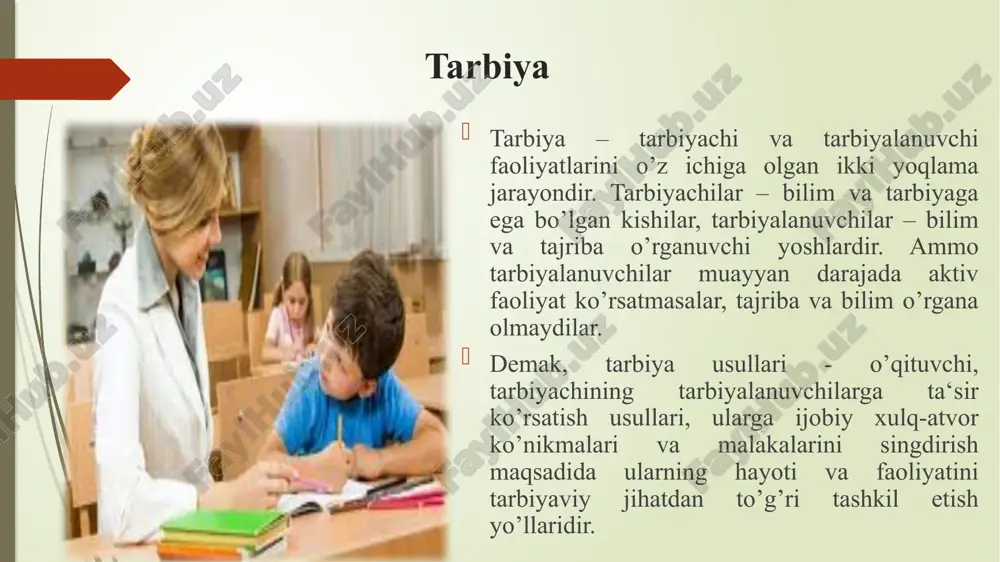 tarbiya usullari va shakllari - Page 4