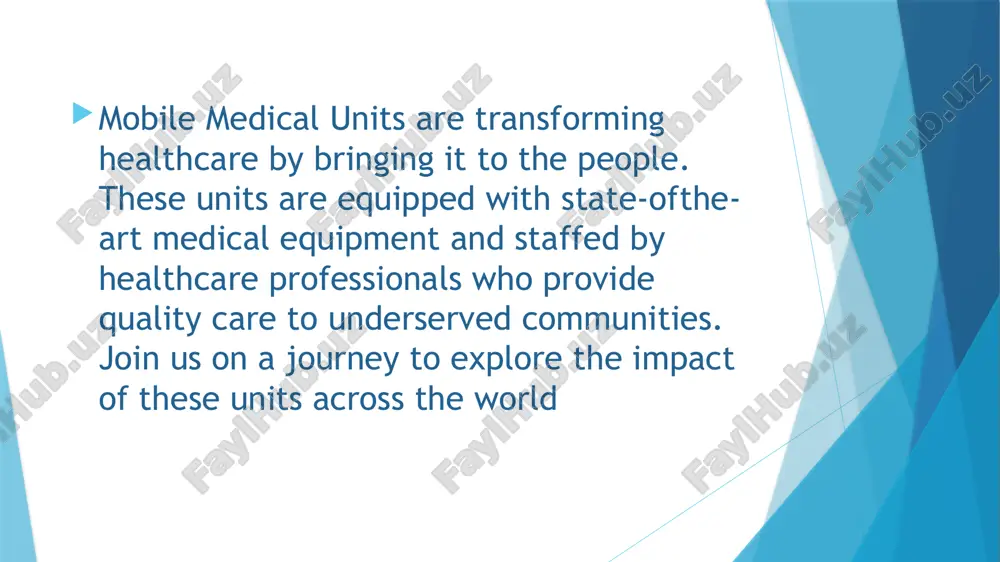 mobile medical units in the world - Page 4
