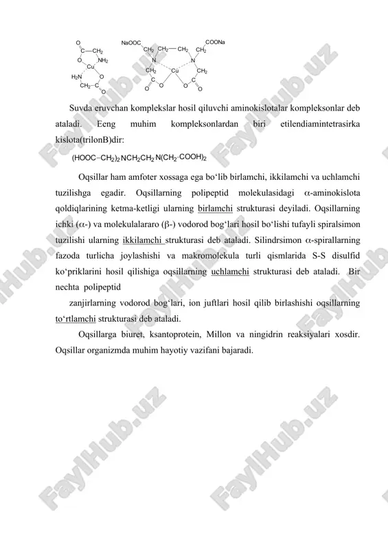 aminokislotalar va oqsillar - Page 4