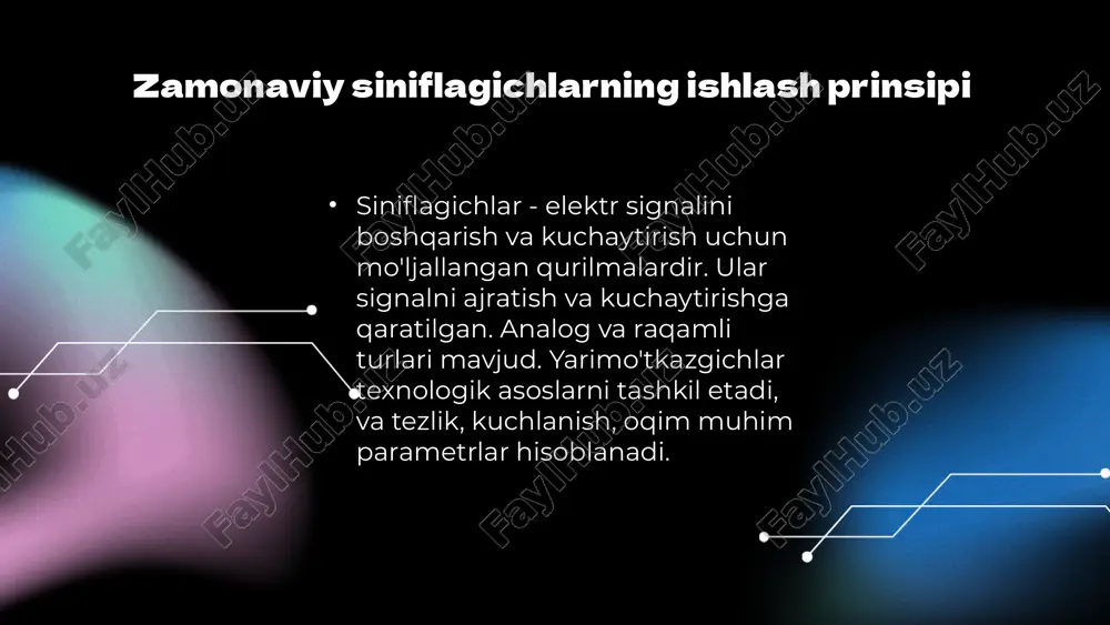zamonaviy siniflagichlar va ularning ishlash prinsipi - Page 4