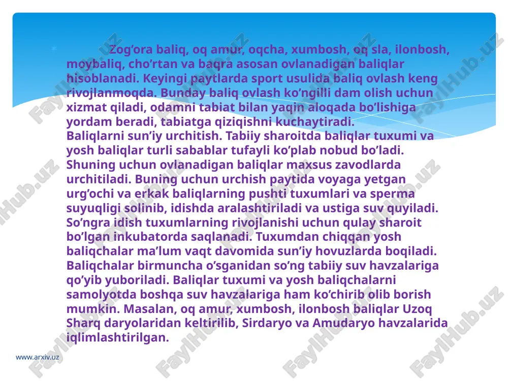 o’zbekistonda uchraydigan baliqlarning ahamiyati - Page 4