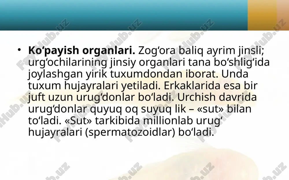 baliqlarning ko‘payishi va rivojlanishi. 7- sinf - Page 4
