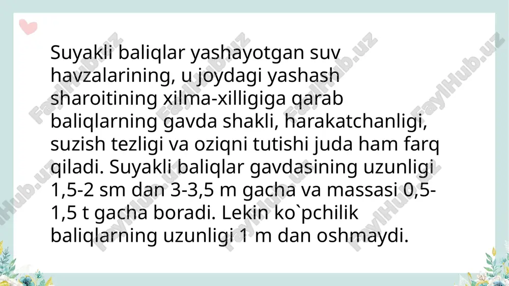 suyakli baliqlar sistematikasi - Page 4