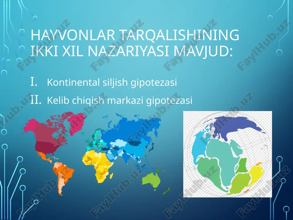 hayvonlarning tarqalishi va umumiy moslanish - Page 4