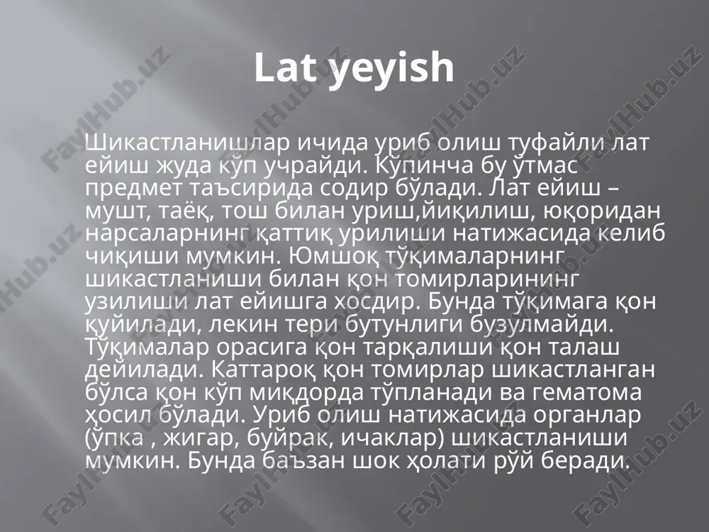 tayanch harakat sistemasining mexanik sinishi - Page 4