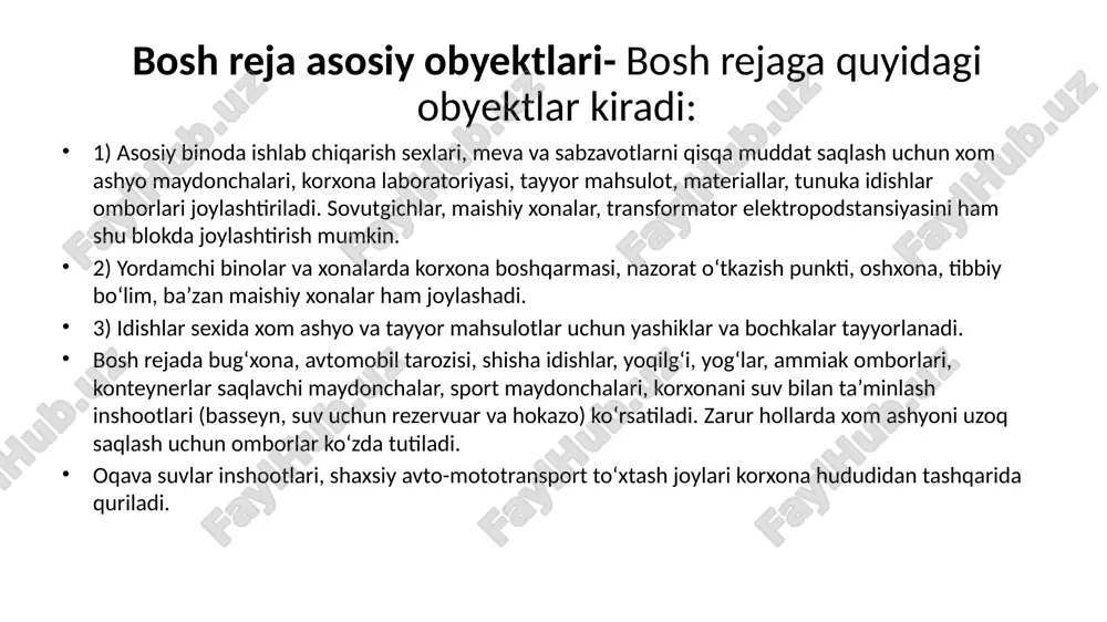 bosh reja obe’kti va ularni joylashtirish - Page 4