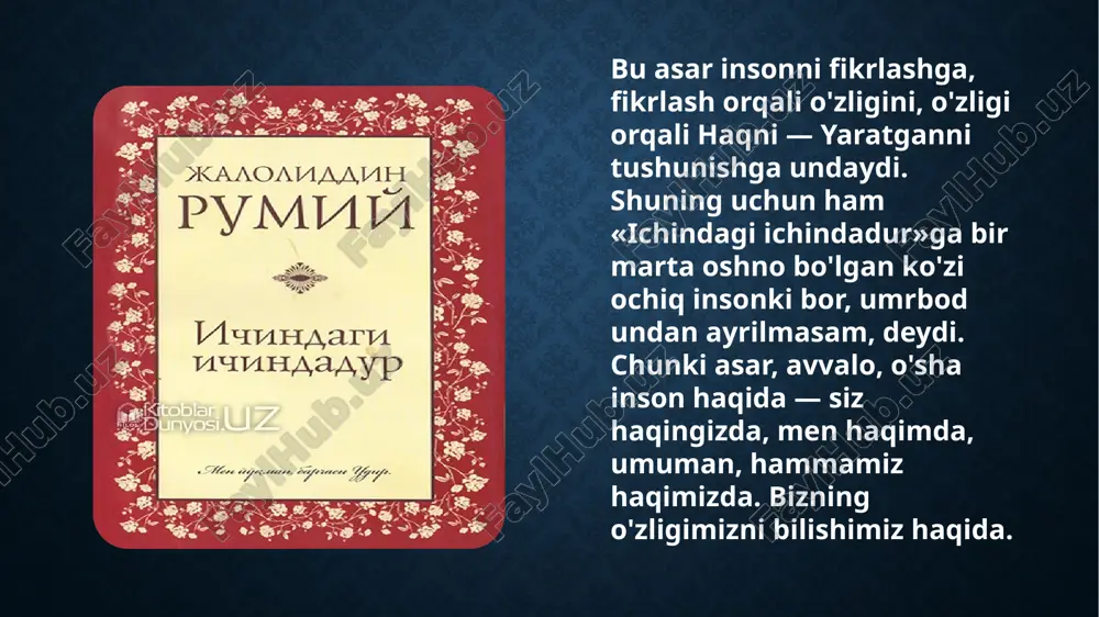 jaloliddin rumiyning “ ichindagi ichindadir’ bor” - Page 4