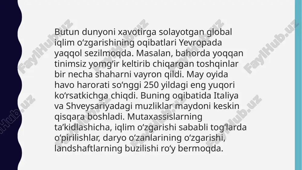 iqlim o’zgarishi va atrof muhit - Page 4