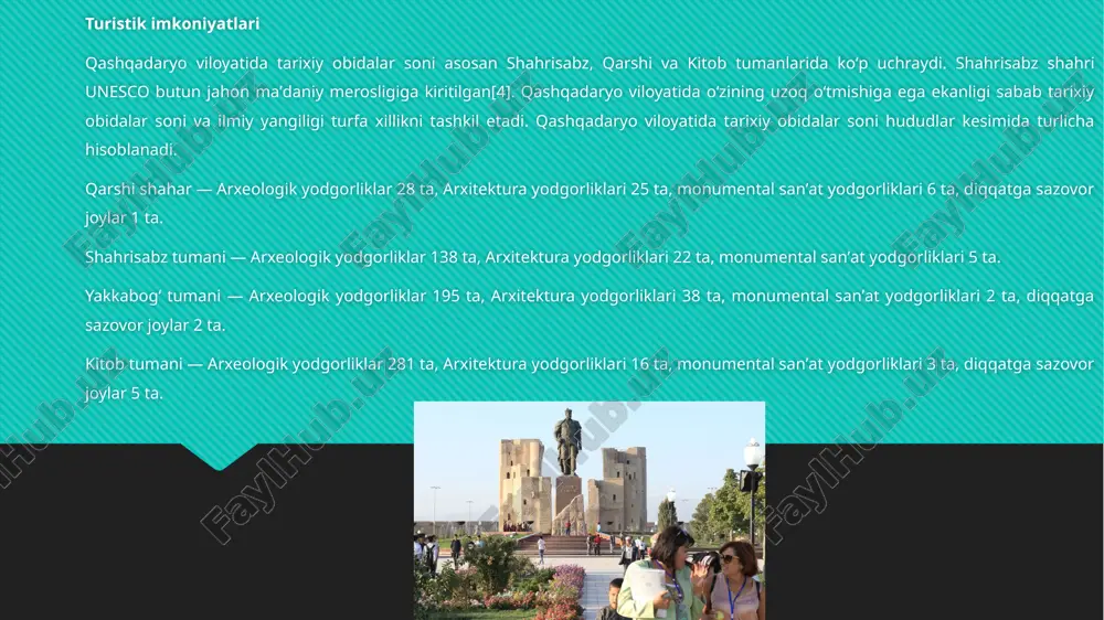 qashqadaryo viloyati turizmi - Page 4
