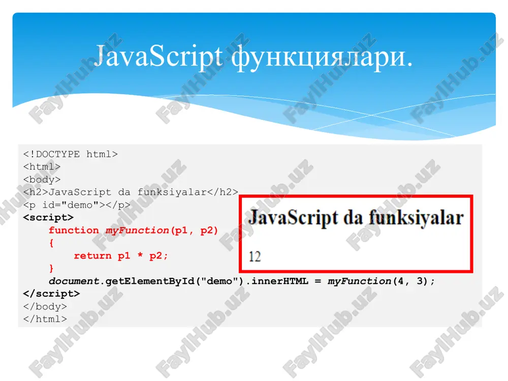 javascript funktsiyalar va ob'ektlari. javascript da doimiy ifodalar. - Page 4