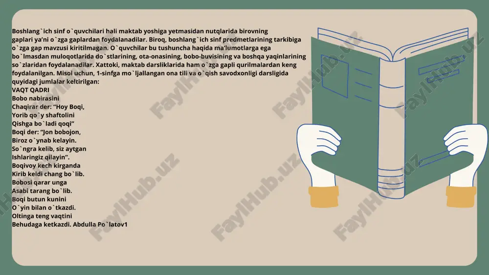 o'zga gap va uning turlari - Page 4