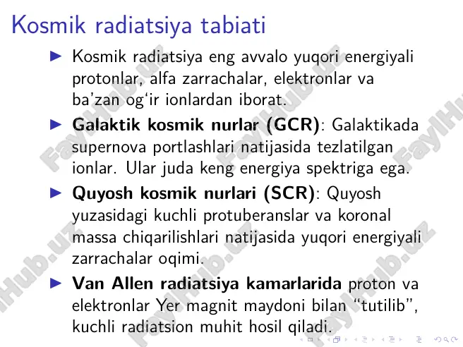 astronavtlarni kosmik radiatsiyadan himoya qilish usullari - Page 4
